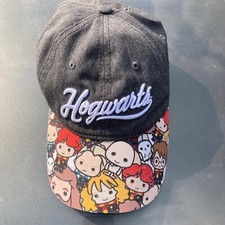 Harry Potter Hogwarts Hat Cap Multicolor One Size 14  Adjustable