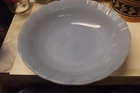 Pyrex Blue Delphite Pie Crust Edge 7 5/8" CEREAL  Bowl