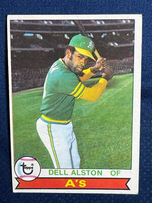 1979 TOPPS #54 DELL ALSTON (OAKLAND ATHLETICS) BASEBALL CARD