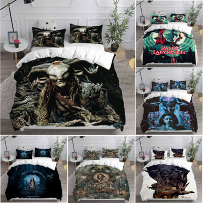 El Laberinto Del Fauno 3D Bettbezug Bettwäsche Set Kissenbezug Quilt 2/3Pcs