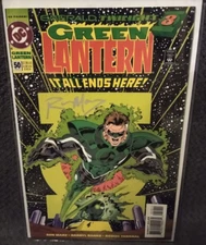 GREEN LANTERN #50 NM signed by Ron Marz -  DC 1994 - 1st Parallax/Kyle Rayner
