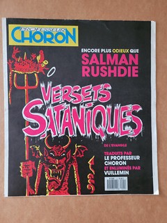 REVUE Professeur Choron : Versets sataniques CHORON & VUILLEMIN