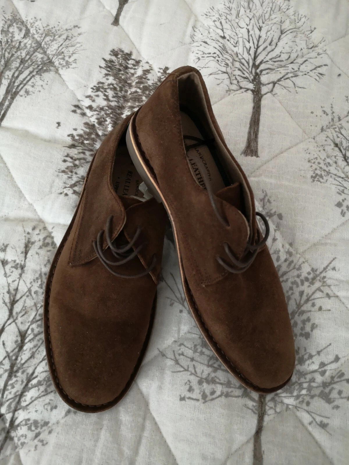 Mens Leather Brown Shoes. 6/39