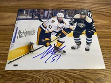 Austin Watson Autographed 8x10 Photo Nashville Predators