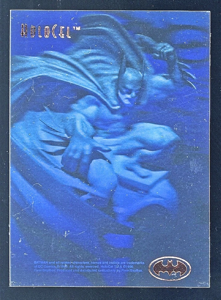 1996 Fleer Skybox Batman Holo Series HoloCel Hologram Nm-Mt DCU Chase Insert SP - Image 2 of 4