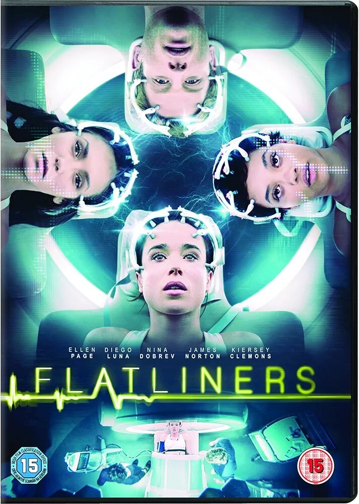 FLATLINERS DVD NEW SEALED REGION 2 ELLEN PAGE DIEGO LUNA NINA DOBREV #PB