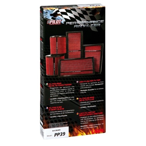 FILTRO ARIA SPORTIVO PILOT PER FIAT STILO BRAVO FORD FOCUS C-MAX RACING AUTO NEW - Imagen 2 de 4