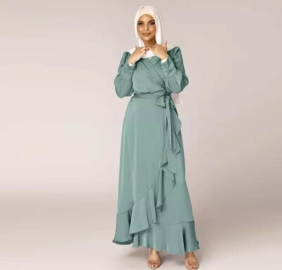 Eid Djellaba Abaya Dubai Shiny Soft Silky Muslim Dress Satin Abaya Dubai Turkey | eBay Eid Djellaba Abaya Dubai Shiny Soft Silky Muslim Dress Satin Abaya Dubai Turkey | eBay