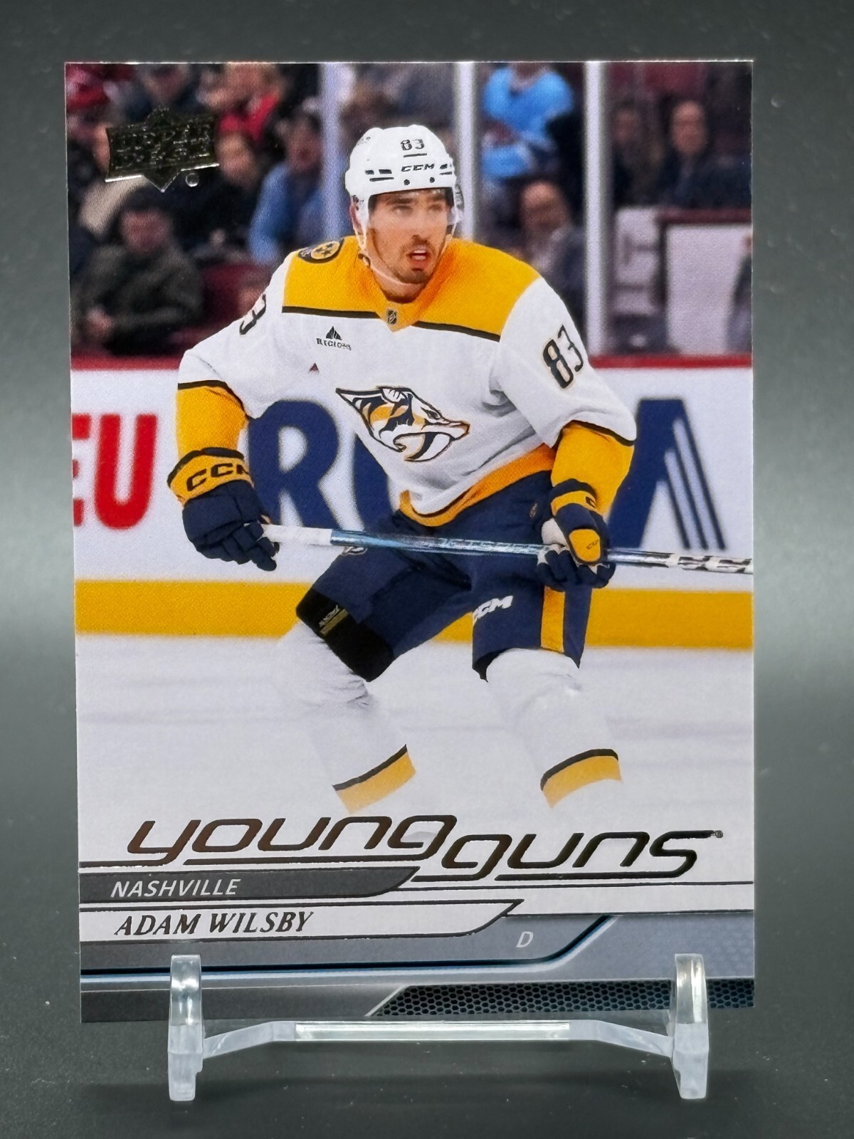2024-25 Upper Deck Extended Young Guns #720 ADAM WILSBY Nashville Predators RC