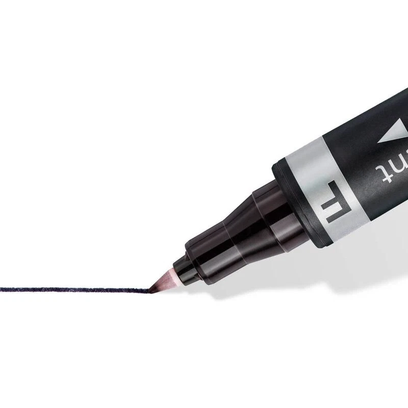 10 x Staedtler Permanentmarker Lumocolor duo, 0,6 mm+1,5 mm Farbe wählbar - Bild 2 von 2