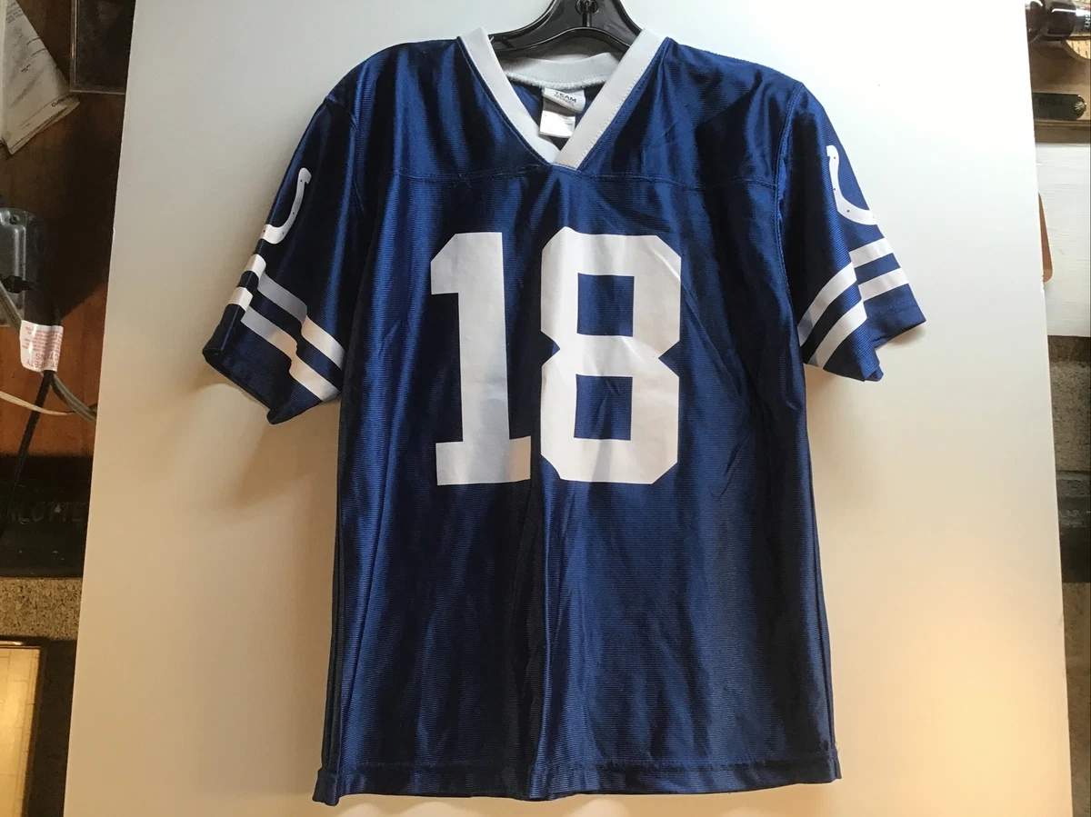 Peyton Manning Indianapolis Colts 18 Jersey NFL Youth SzL 14 16