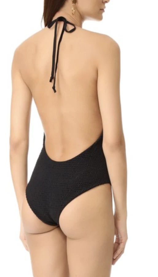 Traje de baño Kelly negro de una pieza para mujer Tori Praver talla M L15032 Foto 3 de 3