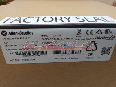 2021 New Sealed AB 2711P-T6C21D8S PanelView Plus 7 Standard 600