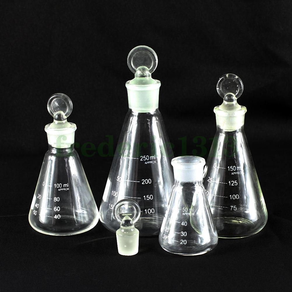 Vetreria Da Laboratorio Beuta Erlenmeyer Conica In Vetro Borosilicato - Foto 3