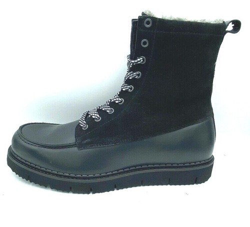 scarpe uomo AJ Armani Jeans scarponcino 935009 pelle/cam. nero nuovo sconto  60% | eBay