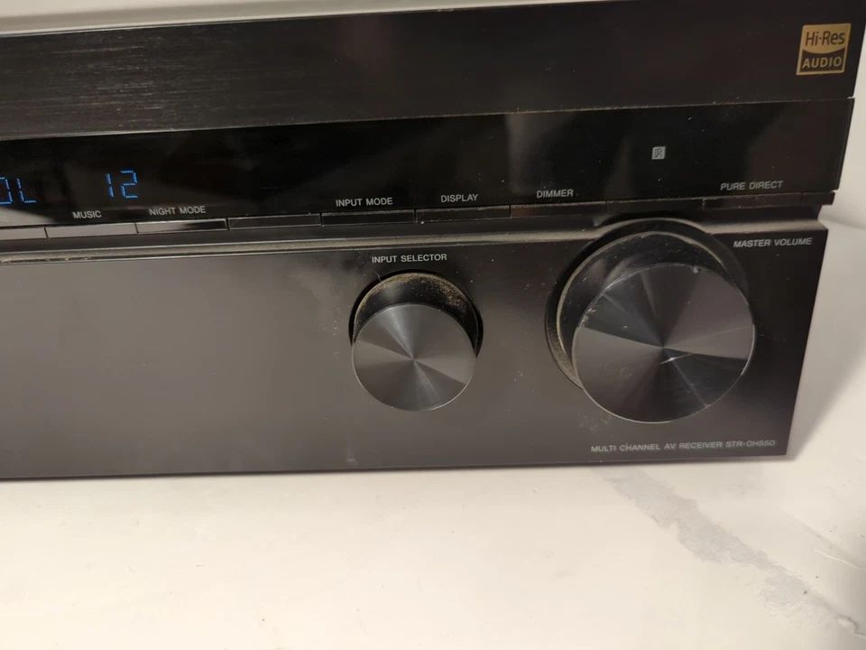 Sony STR-DH550 5.2 Channel 4K AV Receiver Working NO REMOTE GREAT CONDITION!!  - Image 3 of 4