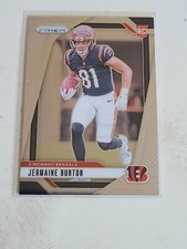 2024 Panini Prizm Football #350 Jermaine Burton Rookie RC Cincinnati Bengals