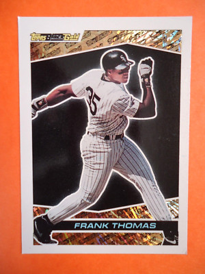 Frank Thomas - 1993 Topps Black Gold Baseball card #42 - Chicago White Sox - 1B