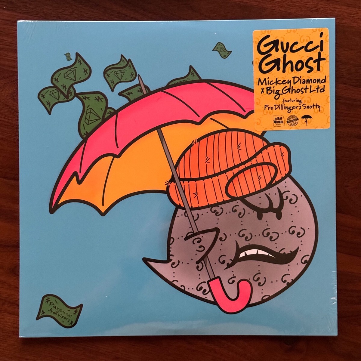 Mickey Diamond x Big Ghost LTD – Gucci Ghost - Delux Flux Pink LP