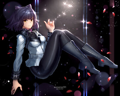 Anime girls digital art artwork portrait 2d blake Playmat Game Mat Desk