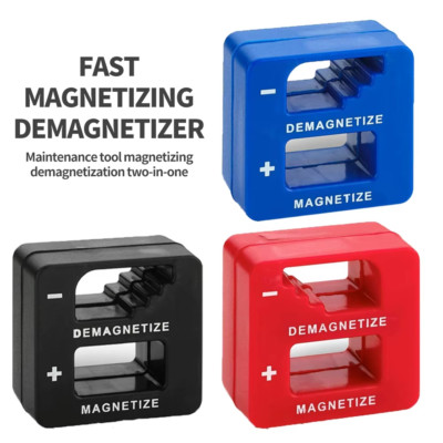 2-in-1 Magnetic Magnetizer Demagnetizer Tool for Screwdriver Repair Hand Tools