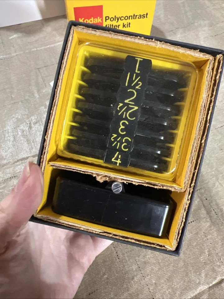 Vintage Kodak Polycontrast Filter Kit Model A In Original Box - Image 3 of 4
