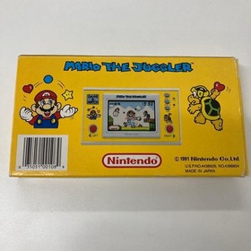 Mario the Juggler 1991 Game & Watch Final Release Nintendo Japan Rare Vintage JP