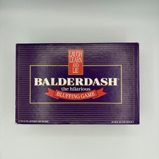 Balderdash Board Game  - 1984 - The Hilarious Bluffing Game