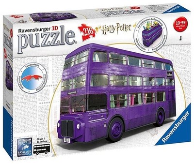 3D Puzzle Ravensburger Knight Bus - Harry Potter 216 Teile 216 Teile