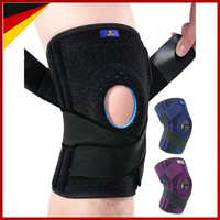 Kniebandage Verstellbar Mit Seitlichen Stabilisatoren Patella-Gelpolster