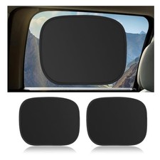 2PCS Rear Car Window Shades for Side Window,17.13x13.86 Car Windows Rear Window