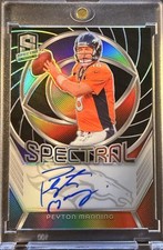 2024 Spectra Peyton Manning Spectral Signatures 25/25 ON CARD AUTO