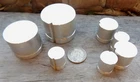 KENWOOD Pioneer Knob Set Selector  Volume Tuning Tone VINTAGE SILVER