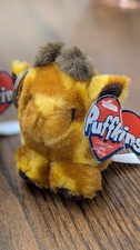 Vintage Puffkins- Set Of 3; Tibbs, Ginger Lucky Plush 1994