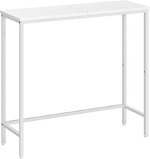 Consolle Ingresso, 75 Cm Tavolo Console Stretto, Piccolo Tavolo per Decorazioni,