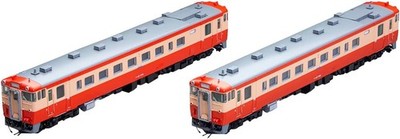 Tomix HO-9082 JR Kiha 40-1700 Diesel Car (JNR General Color) 2-Car Set HO Scale