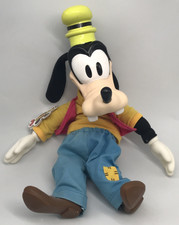 1990s Goofy Vinyl Plush Doll Mouseketoys Disney 16" Tall w/ Tag VTG