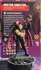 Marvel HeroClix CHASE Mister Sinister 048 X-Men '97