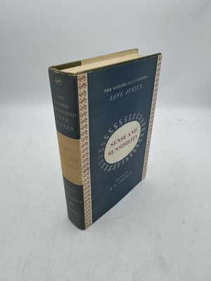Sense and Sensibility Austen, Jane; Chapman, R. W. Oxford Third Edition Hardcove