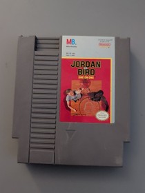 Bases Loaded Silent Service and Jordan Vs Bird Nintendo NES Game Lot Tested