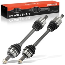 A-Premium Pair (2) Front CV Axle Shaft Assembly - Compatible with Honda Prelu...