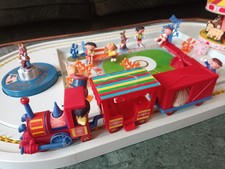 Vintage 70's Corgi Magic Roundabout Playground with Box And Figures Working
