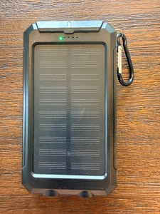 DniceC Compass Solar Power Bank Blue Charger NEW Model S1008D