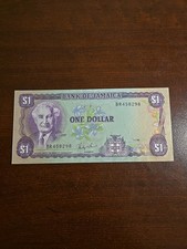 Jamaica 1 Dollar P 68Ab 1986 UNC ( P 68A b )