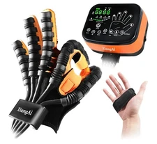 XiangAi Upgraded 6th Gen Rehabilitation Robot Gloves Therapy Rehab Left Hand XL