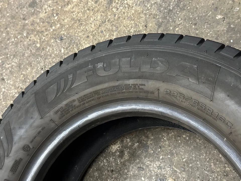 2x Winterreifen Fulda Conveo Trac 3 225/65 R16C 112/110R A492 8mm D23 - Bild 4 von 4