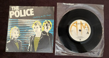 THE POLICE 1979 picture sleeve & 45 rpm record for "Walking on the Moon" Sting