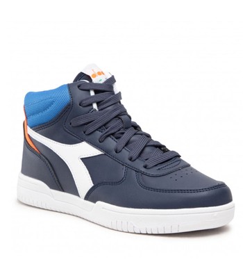 Diadora Schuh Raptor Mid GS Blau Junior