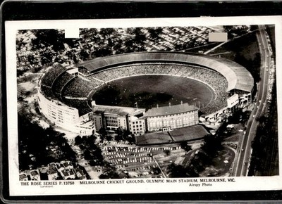 Melbourne Cricket Ground Olympic Main Stadium Postcard