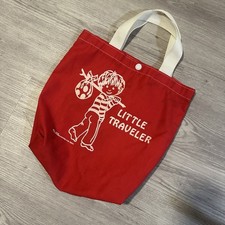 Vintage 1978 Little Traveler Mini Tote Bag Red Consolidated PM Corp Children  s